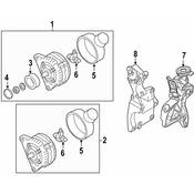 Audi Alternator (TT Quattro) - Genuine VW Audi 06J903023QX