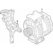 Audi VW Alternator - Genuine Audi VW 06K903026CX