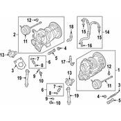 Audi Turbocharger Wastegate Actuator - Genuine Audi 06M145462