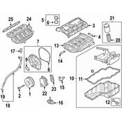 Audi VW Engine Timing Cover - Genuine Audi VW 06Q103269C