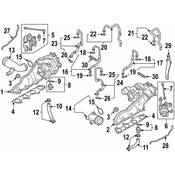 Audi Exhaust Manifold - Genuine Audi 079145722A