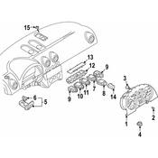 Audi VW Vehicle Speed Sensor - Genuine VW Audi 09G927321B