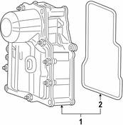 Audi VW Auto Trans Cover - Genuine Audi VW 0DD325201B