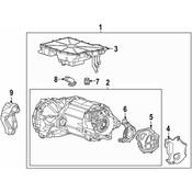Audi VW Inverter Cover - Genuine Audi VW 0EH907304A