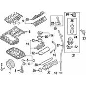Audi PCV Valve Hose - Genuine Audi 0P2103211F