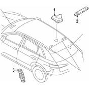 Volkswagen Antenna Amplifier - Genuine VW 11A035577M