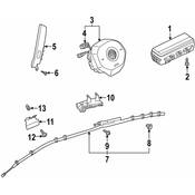 Volkswagen Body D-Pillar Trim Panel Bracket - Genuine VW 11A880429B