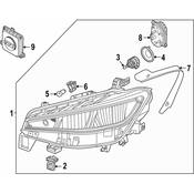 Volkswagen Turn Signal Light Socket - Genuine VW 11A953123