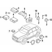 Audi VW Radio Insulator - Genuine Audi VW 171035343A