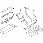 Audi VW Tire Repair Kit - Genuine Audi VW 1EA012615