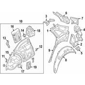 Audi VW Tie Down Hook Bracket - Genuine Audi VW 1EA804313A