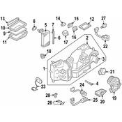 Audi VW A/C Evaporator Core Seal - Genuine Audi VW 1H0819648A