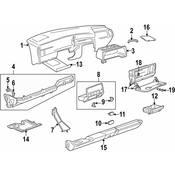 Volkswagen Glove Box Light Bulb - Genuine VW 1H0947301