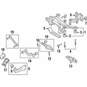 Audi VW Suspension Knuckle - Genuine Audi VW 1K0505435Q