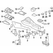 Volkswagen Console Lid - Genuine VW 1K0857351C5N9