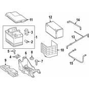 Audi VW Battery Cable - Genuine Audi VW 1K0915181H
