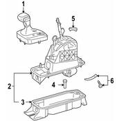 Audi VW Auto Trans Shift Lever - Genuine Audi VW 1K1713029B