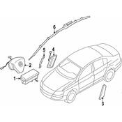VW Air Bag Module Right (CC) - Genuine VW Audi 1K8880242B