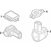 Volkswagen Parking Aid Control Module - Genuine VW 1K8919472CZ07