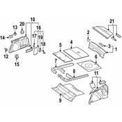 Volkswagen Cargo Cover - Genuine VW 1K9867871B45W