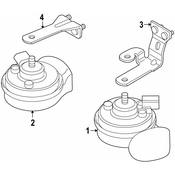 Diagram for 1Q0951181B