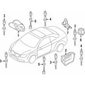 Volkswagen Sunroof Control Module - Genuine VW 1Q0959255G