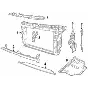 Volkswagen Hood Latch Support - Genuine VW 2GJ805567