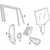 Volkswagen Window Channel - Genuine VW 2GJ8394325AP