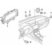 Volkswagen Instrument Cluster - Genuine VW 2GJ920310B