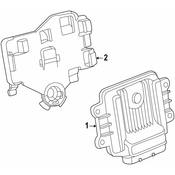 Volkswagen Transmission Control Module Bracket - Genuine VW 2GJ927163