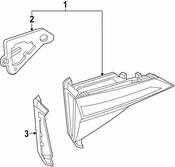 Volkswagen Tail Light Gasket - Genuine VW 2GJ945197