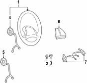 Audi VW Turn Signal Cam - Genuine Audi VW 321419661A