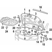 Audi VW Hood Hinge - Genuine Audi VW 3C0823302D