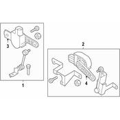 VW Headlight Level Sensor - Genuine VW 3C0941274A