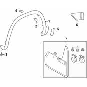Volkswagen Fender Emblem - Genuine VW 3CN853688FOD