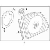 Volkswagen Tail Lamp Socket - Genuine VW 3D0945981