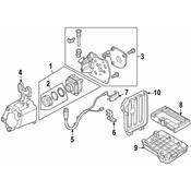 Audi VW Night Vision Camera Bracket - Genuine Audi VW 3D0971497B