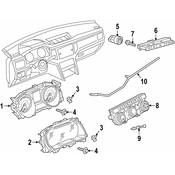 Volkswagen Instrument Cluster - Genuine VW 3G0920420B