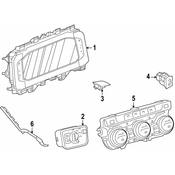 Volkswagen Instrument Cluster - Genuine VW 3G0920420C