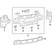 Volkswagen Rear Body Panel Extension - Genuine VW 3G8813331A