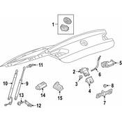 Volkswagen Liftgate Lift Support - Genuine VW 3G8827550C