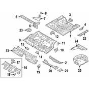 Volkswagen Tie Down Hook Bracket - Genuine VW 3Q0813545