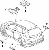 Audi VW Keyless Entry Module - Genuine Audi VW 3Q0959435M