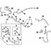 Volkswagen HVAC Heater Control Valve Bracket - Genuine VW 3QF121093F