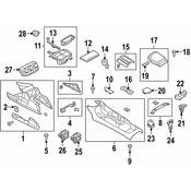 Audi Ash Tray - Genuine Audi 4208579504PK