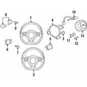 Audi Steering Wheel Transmission Shift Control Switch - Genuine Audi 420951527
