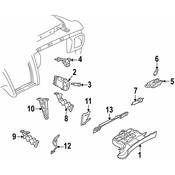Audi Glove Box Light Bulb - Genuine Audi 441947311