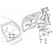 Audi Liftgate Pull Handle - Genuine Audi 4B9827653D26Z