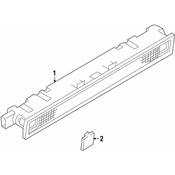 Audi Center High Mount Stop Light Cap - Genuine Audi 4B9945289