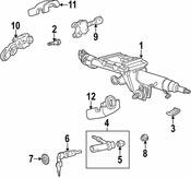 Audi VW Steering Column Bolt - Genuine Audi VW 4D0419699
